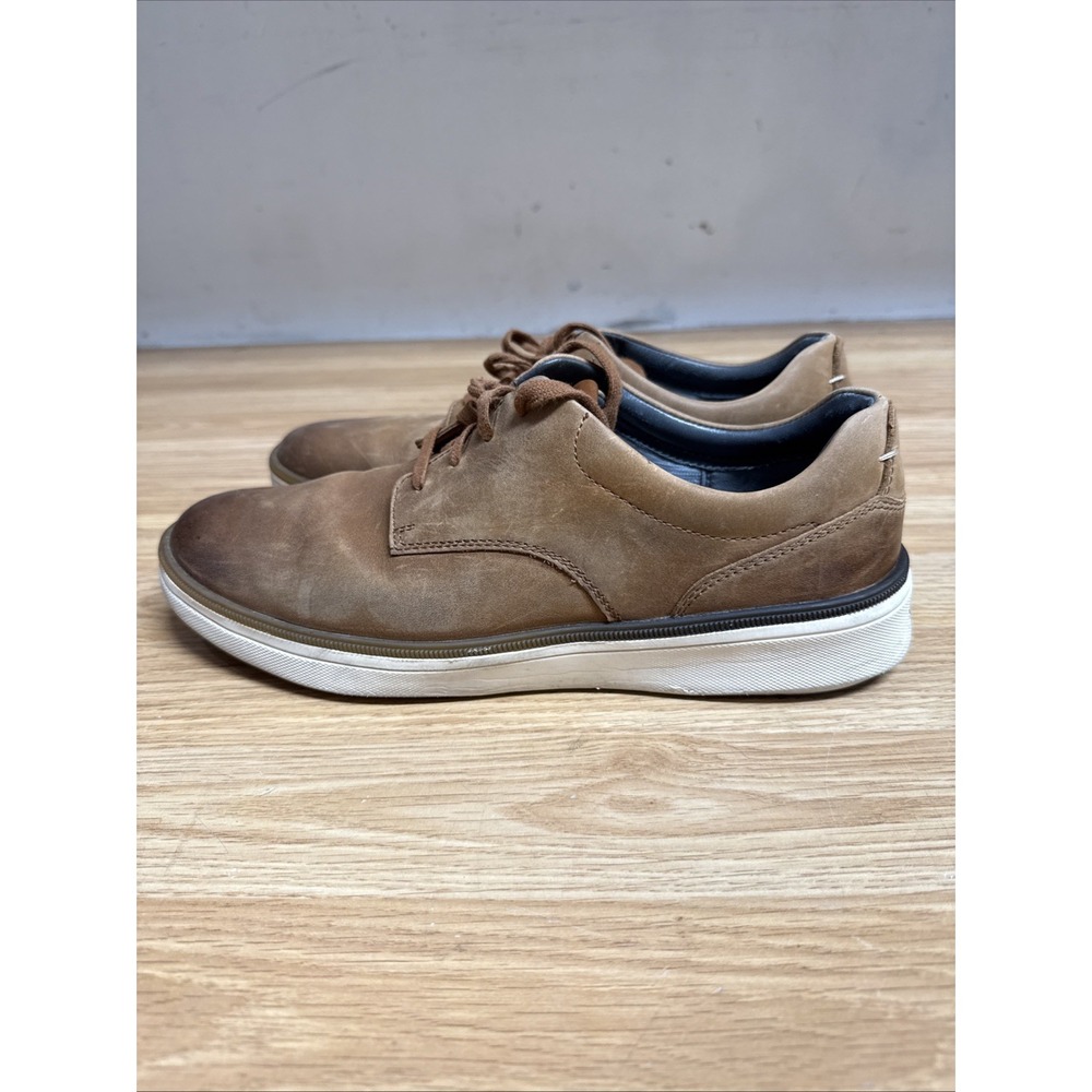 Johnston Murphy Xc4 Brown Leather‎ Low Top Sneakers Men's Size 9.5M